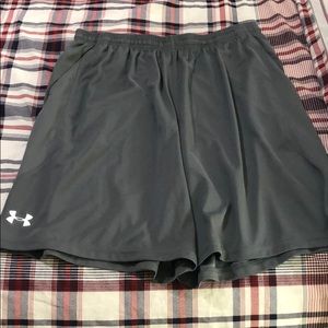 Under Armour Grey Athletic Shorts Style 1228909